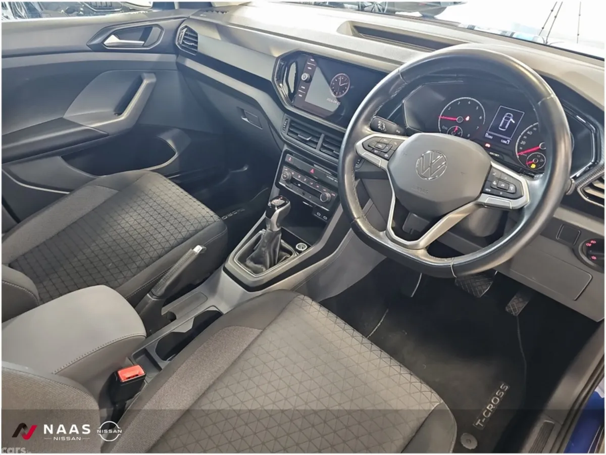 Volkswagen T-Cross SUV, Petrol, 2021, Blue