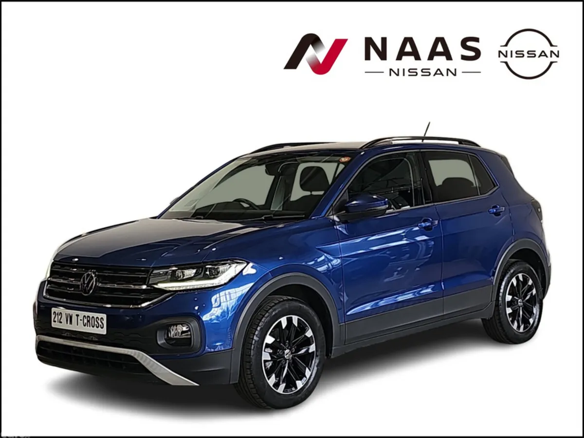 Volkswagen T-Cross SUV, Petrol, 2021, Blue