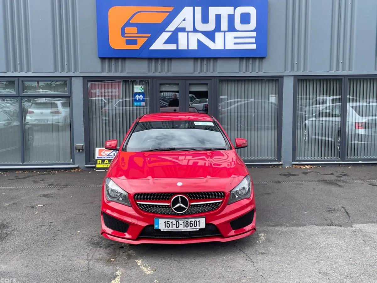 Mercedes-Benz CLA Saloon, Petrol, 2015, Red