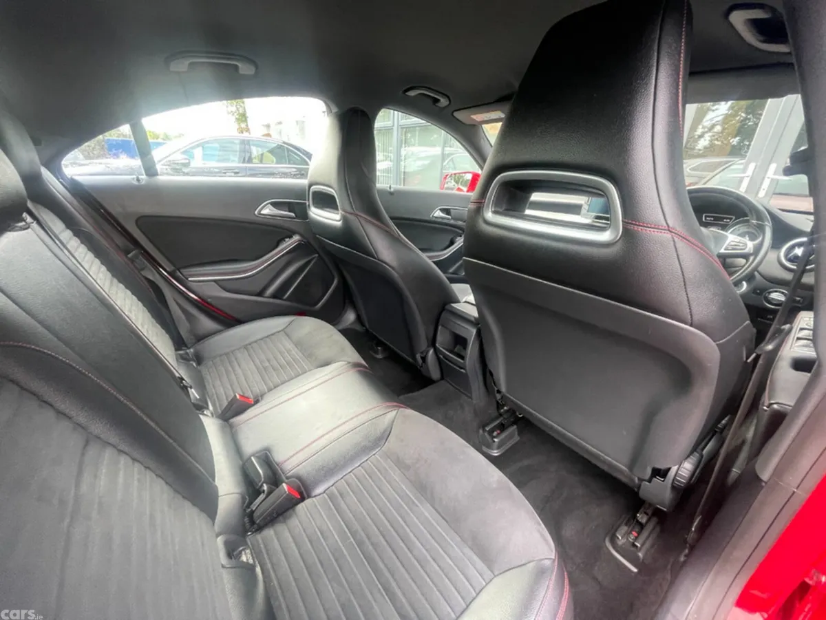 Mercedes-Benz CLA Saloon, Petrol, 2015, Red