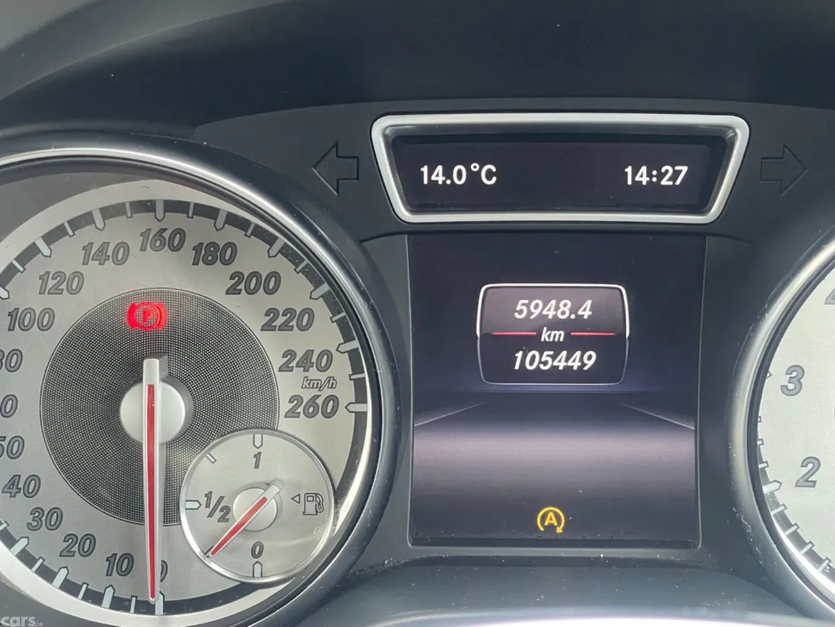 Mercedes-Benz CLA Saloon, Petrol, 2015, Red