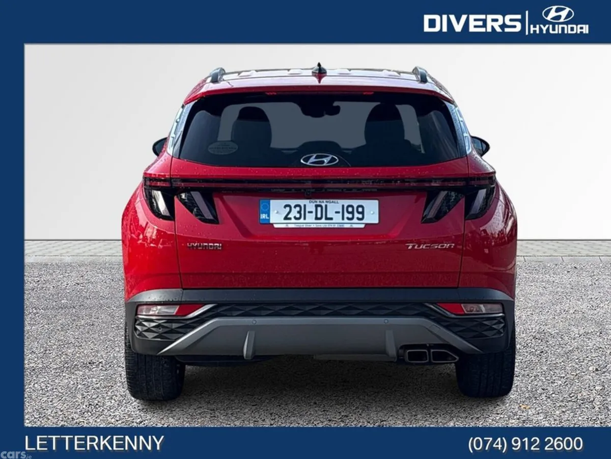 Hyundai Tucson MPV, Diesel, 2023, Red