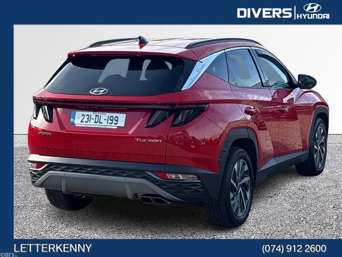 Hyundai Tucson MPV, Diesel, 2023, Red
