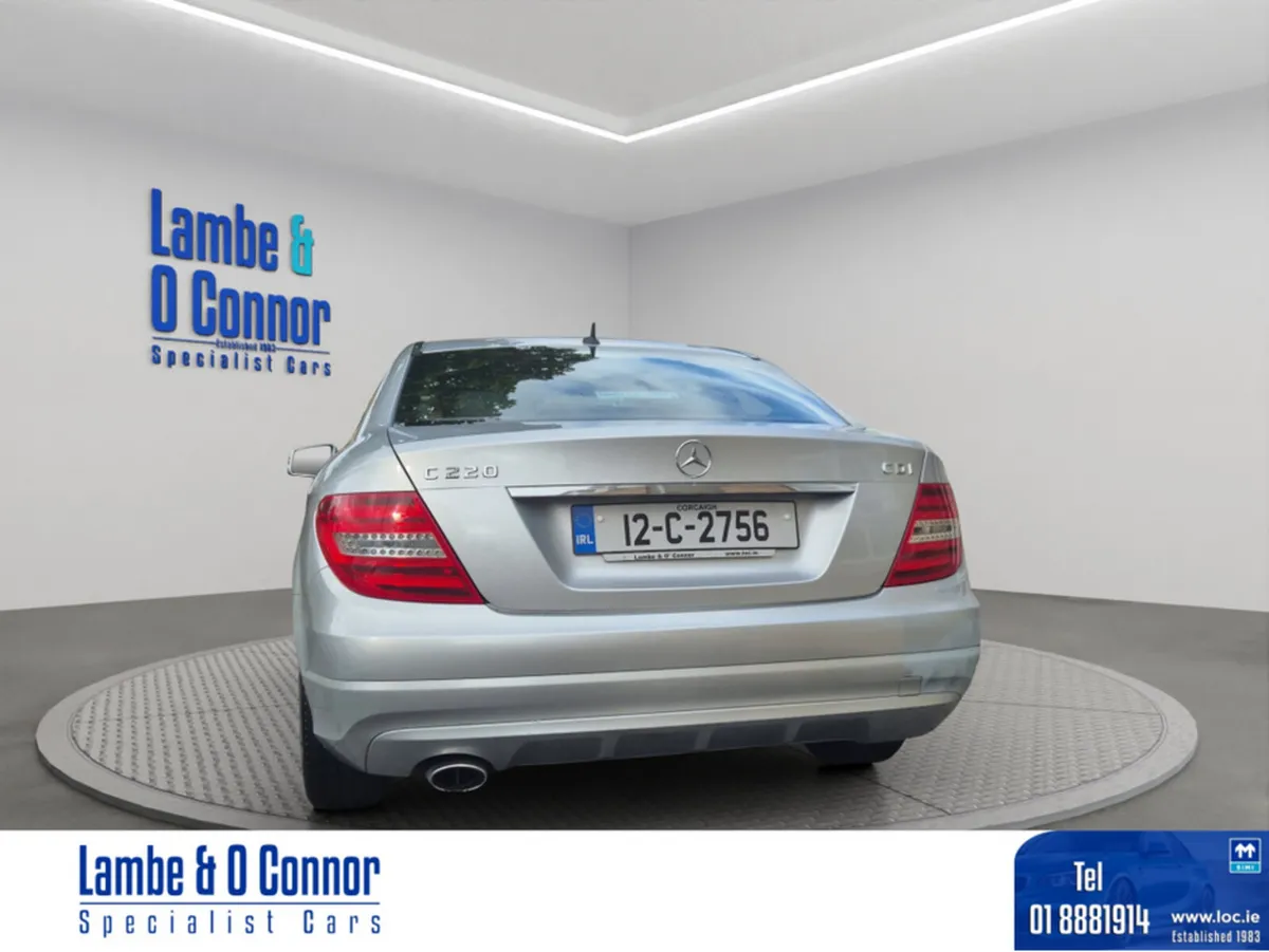 Mercedes-Benz C-Class Coupe, Diesel, 2012, Silver