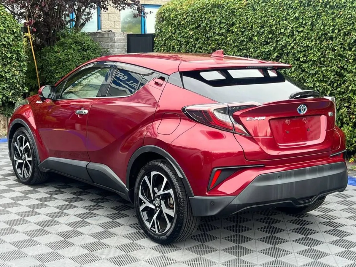 Toyota C-HR SUV, Petrol Hybrid, 2018, Red