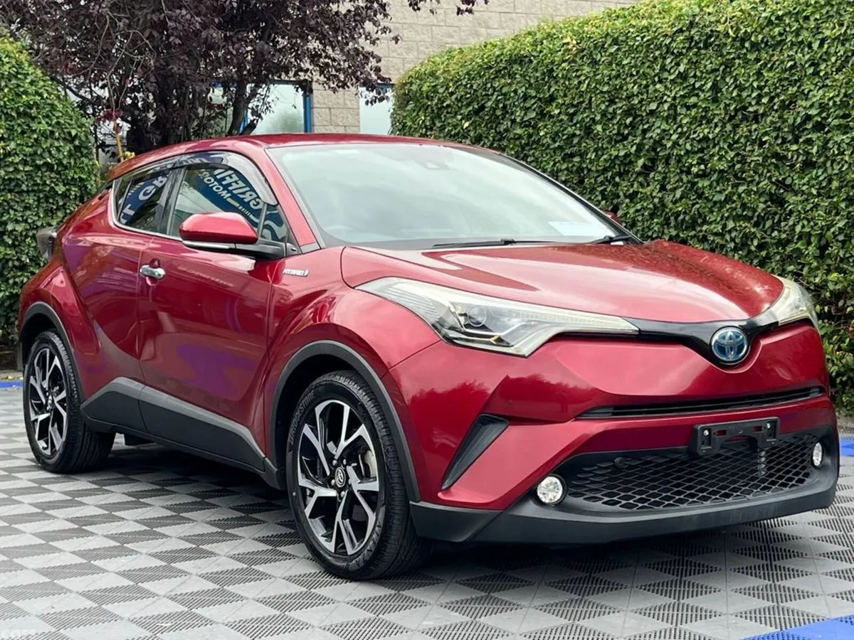 Toyota C-HR SUV, Petrol Hybrid, 2018, Red