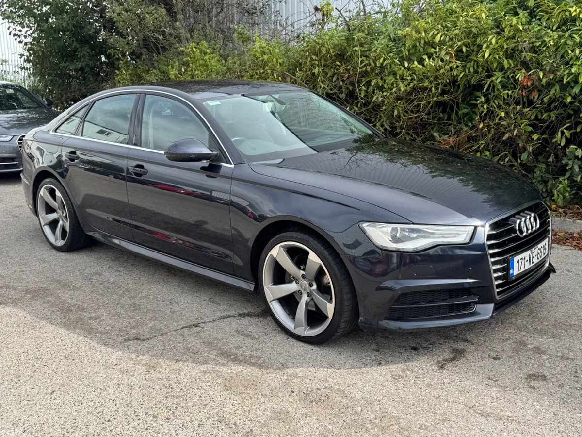 Audi A6 Saloon, Diesel, 2017, Blue