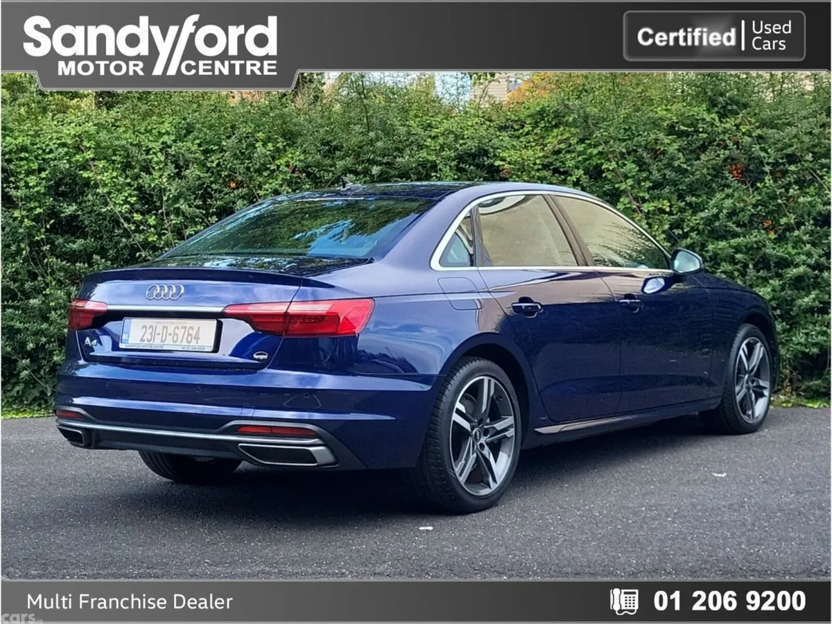 Audi A4 Saloon, Diesel, 2023, Blue