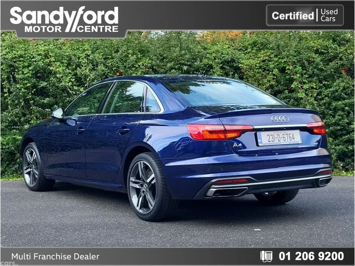 Audi A4 Saloon, Diesel, 2023, Blue