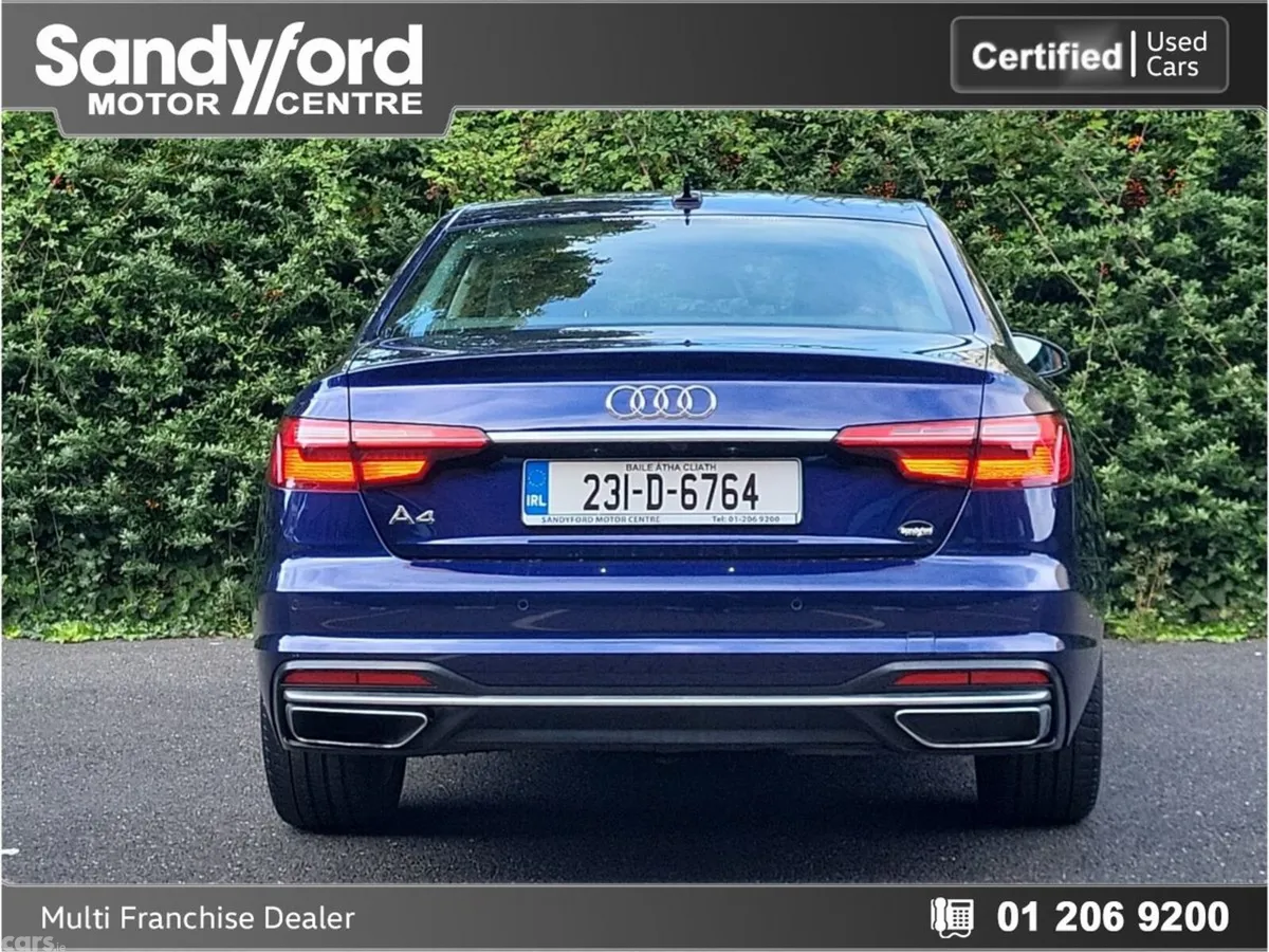 Audi A4 Saloon, Diesel, 2023, Blue