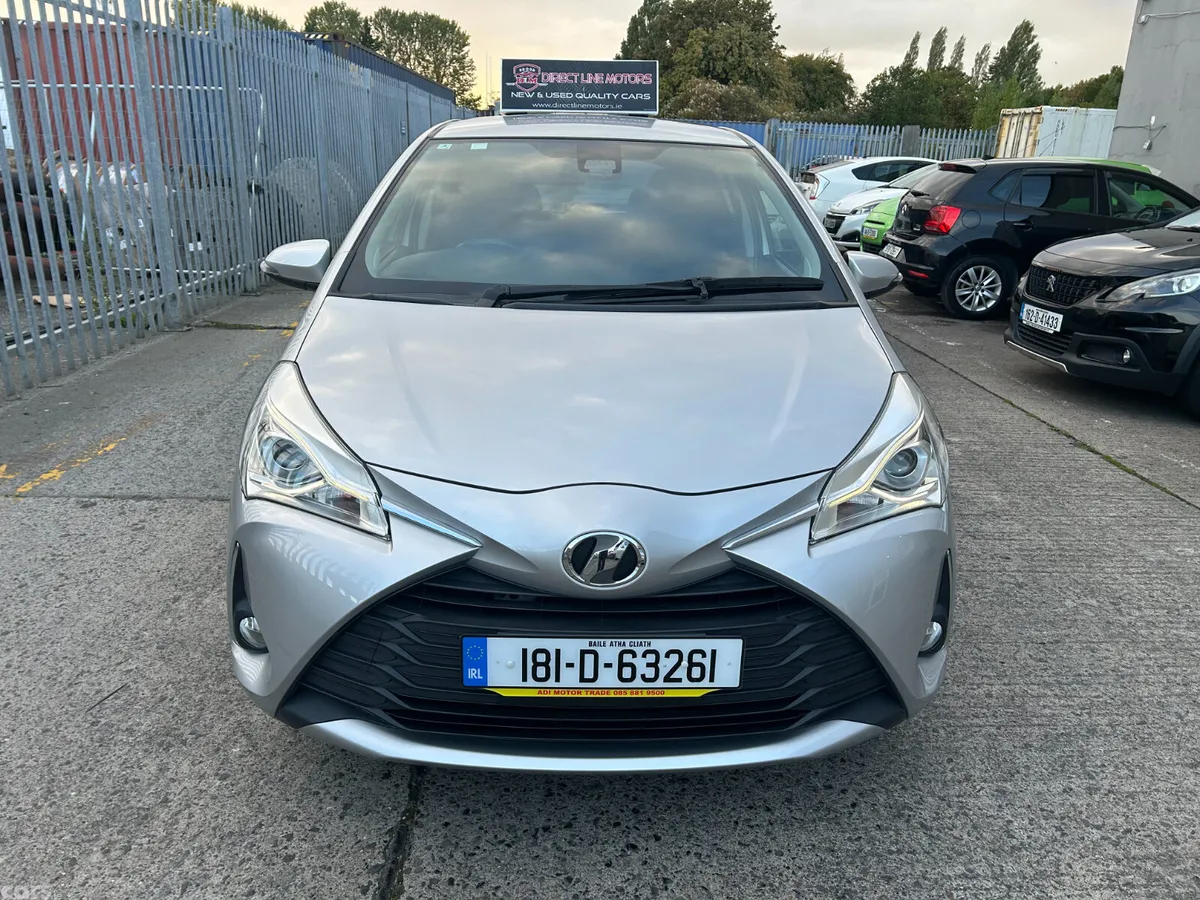 Toyota Vitz Hatchback, Petrol, 2018, Silver