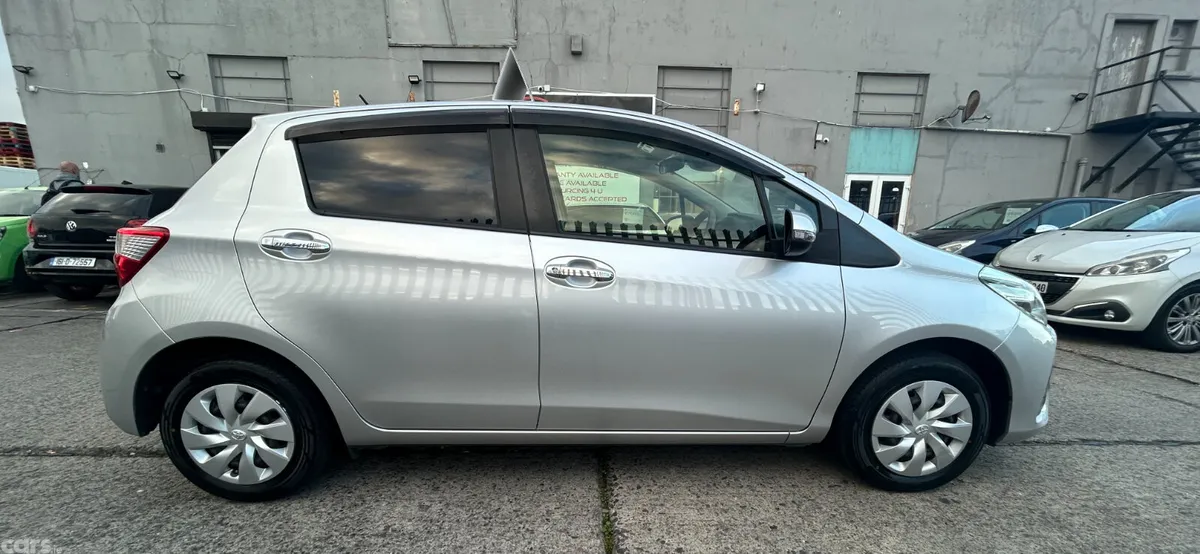 Toyota Vitz Hatchback, Petrol, 2018, Silver