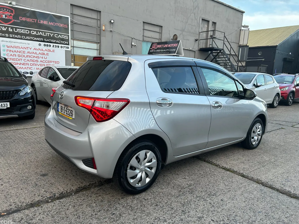 Toyota Vitz Hatchback, Petrol, 2018, Silver