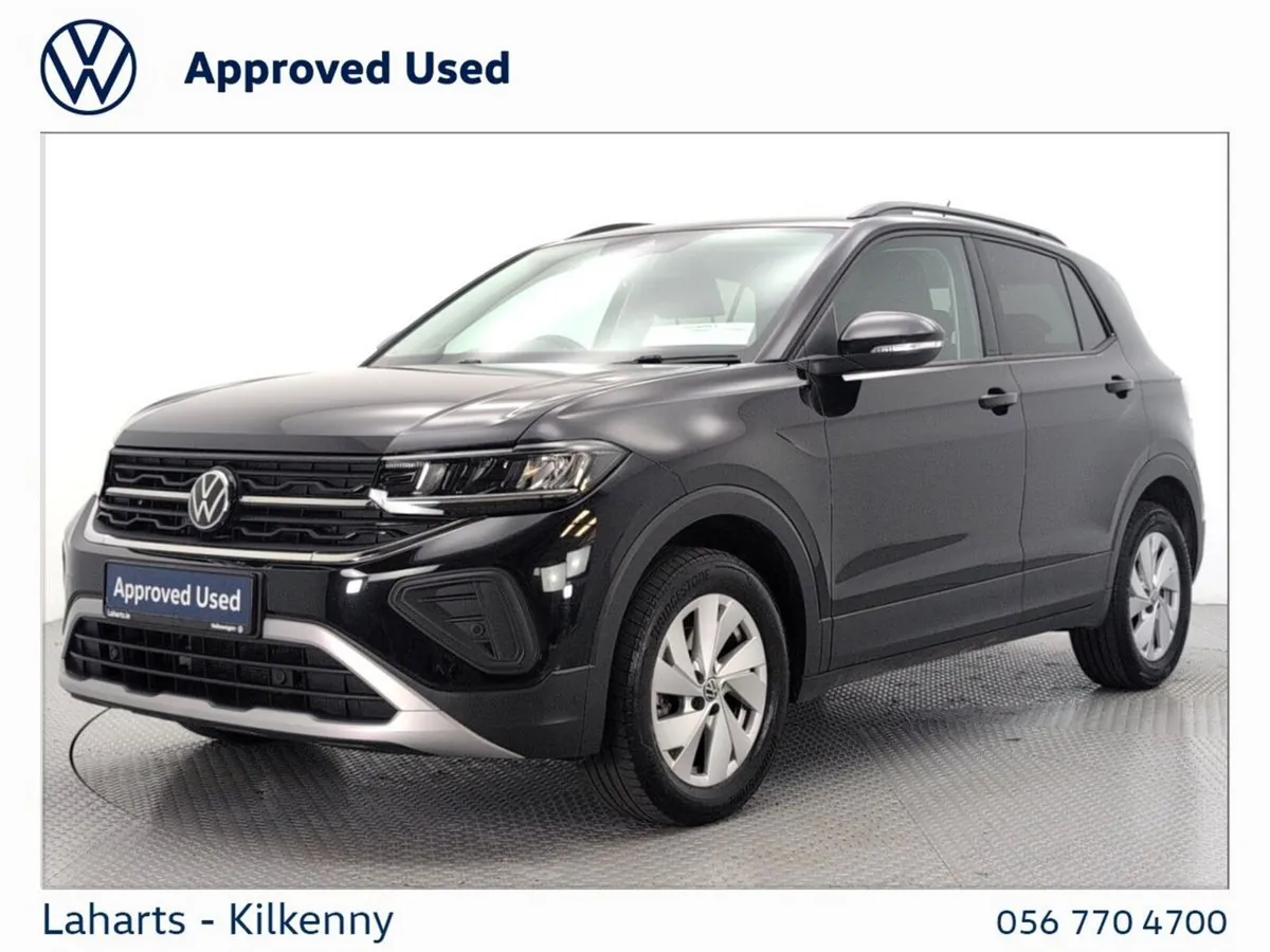Volkswagen T-Cross SUV, Petrol, 2024, Black