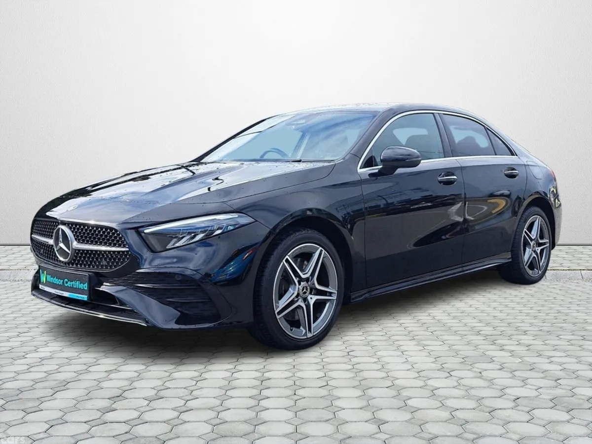 Mercedes-Benz A-Class Saloon, Petrol Hybrid, 2024, Black