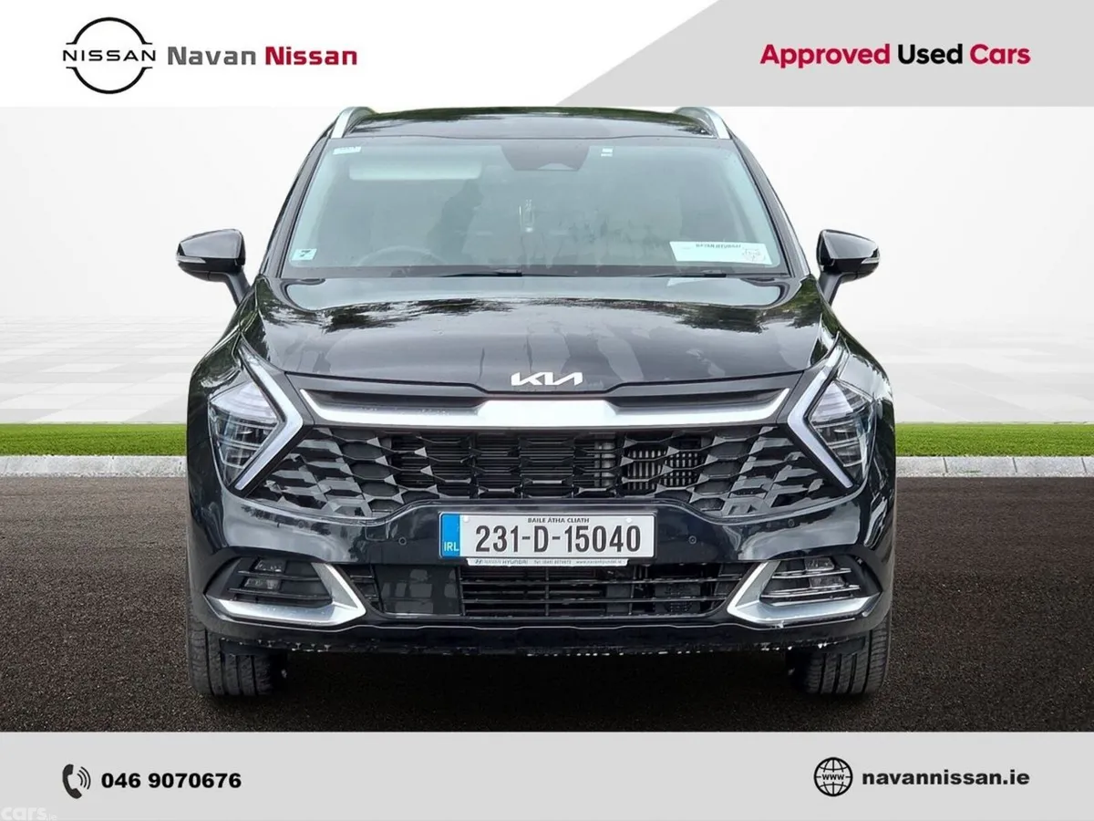 Kia Sportage SUV, Petrol Plug-in Hybrid, 2023, Black