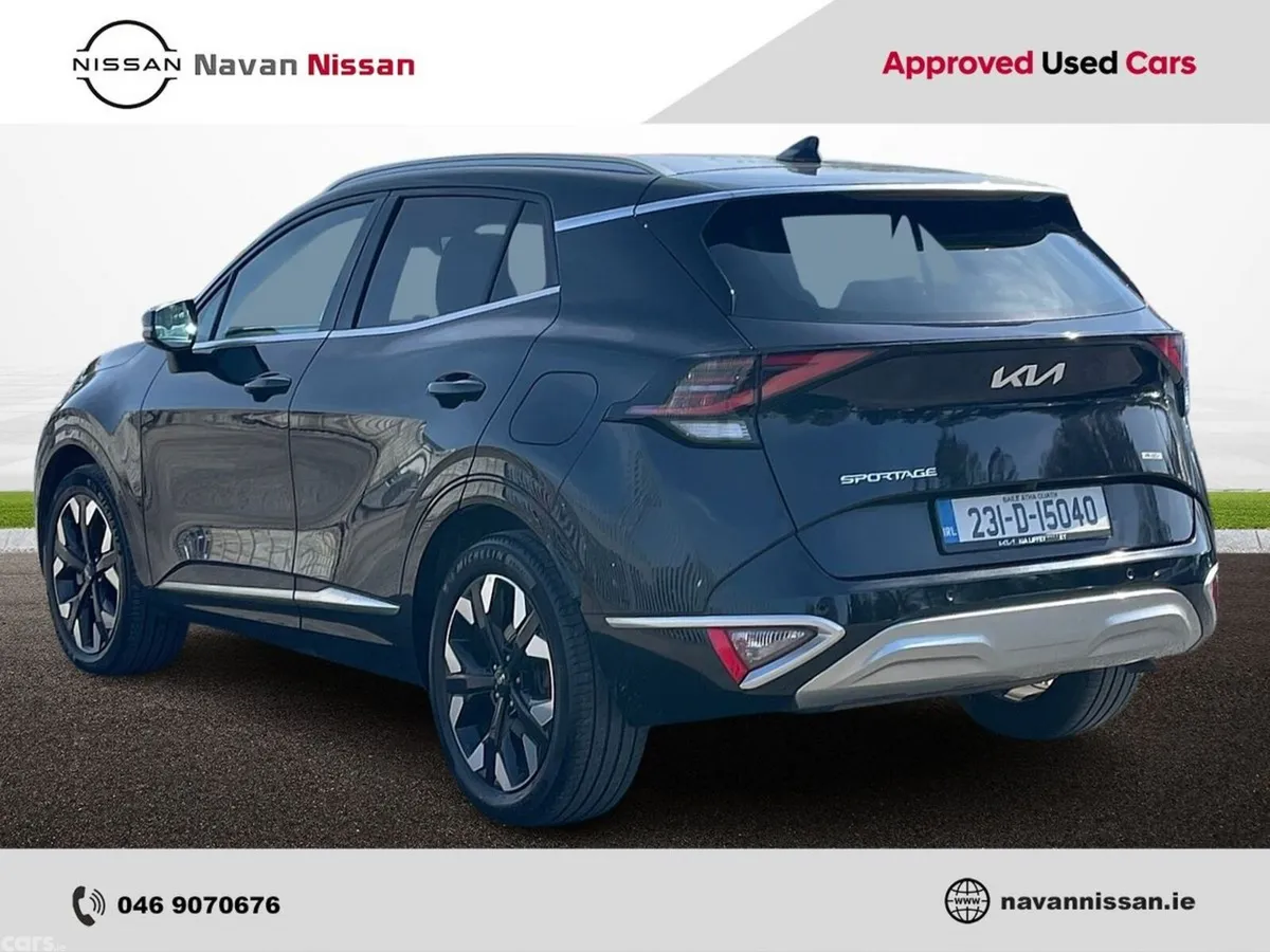 Kia Sportage SUV, Petrol Plug-in Hybrid, 2023, Black