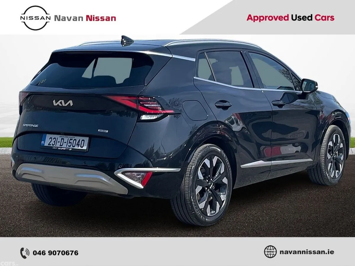 Kia Sportage SUV, Petrol Plug-in Hybrid, 2023, Black