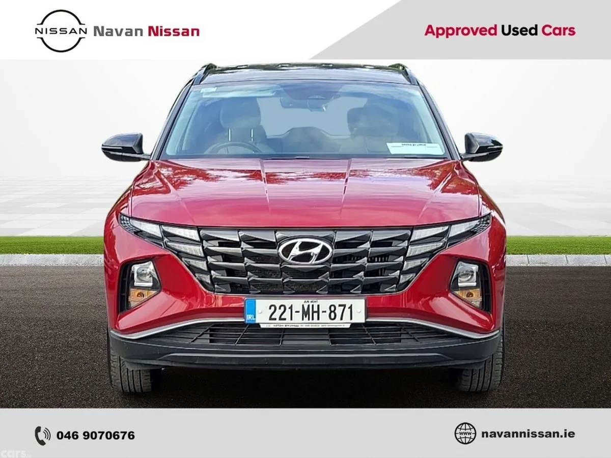 Hyundai Tucson SUV, Petrol Hybrid, 2022, Red