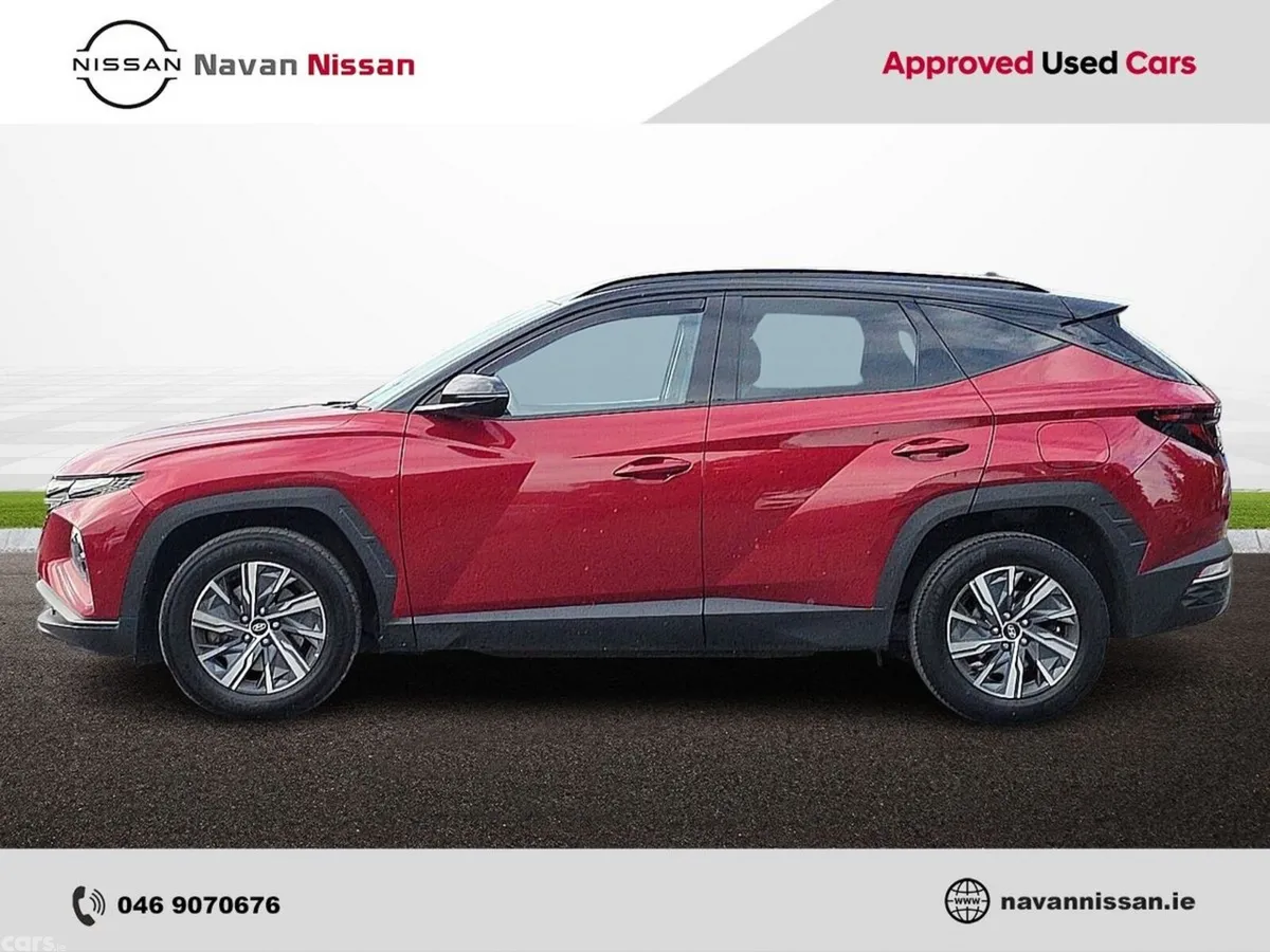 Hyundai Tucson SUV, Petrol Hybrid, 2022, Red