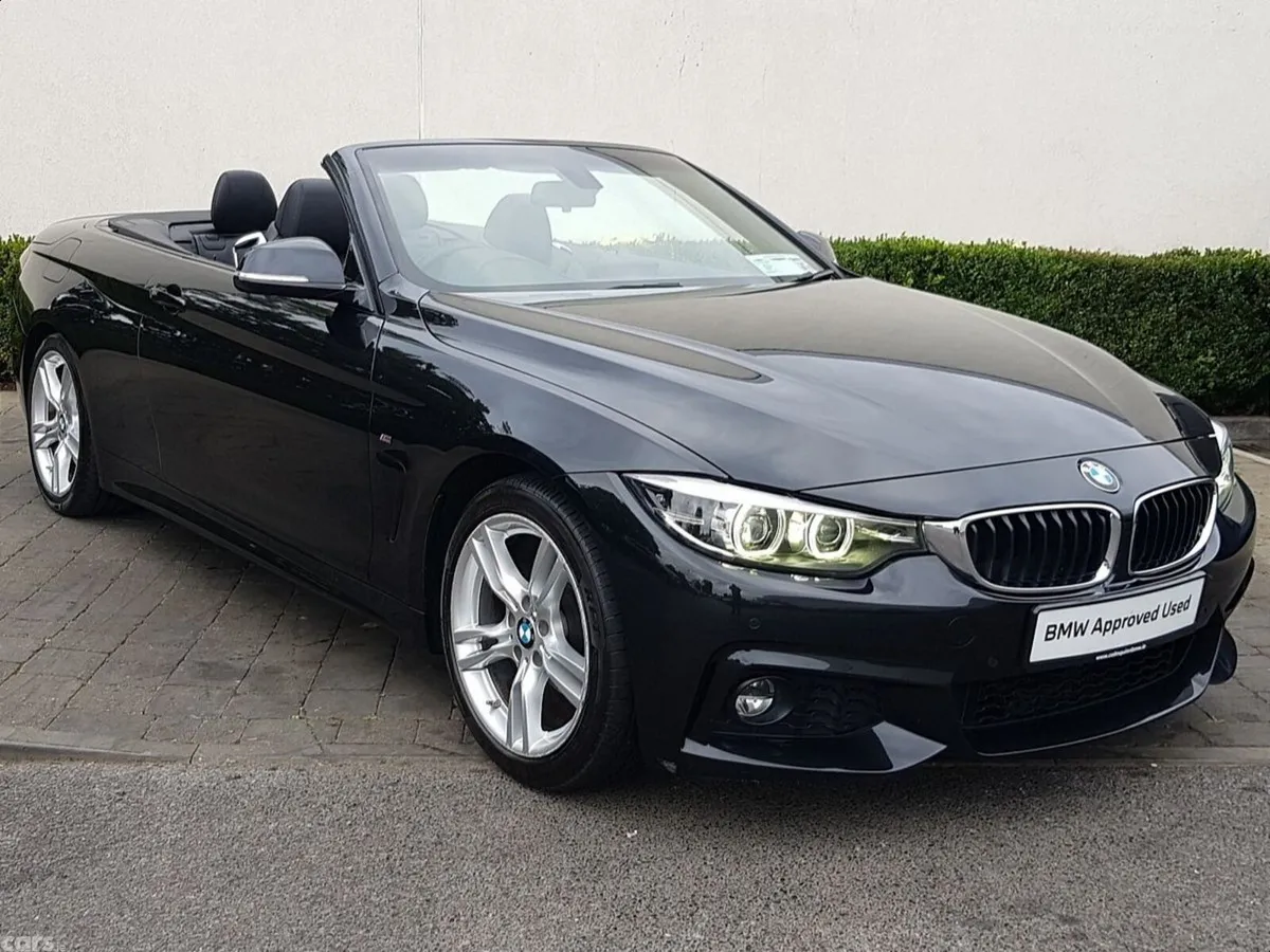 BMW 4-Series Convertible, Petrol, 2019, Black