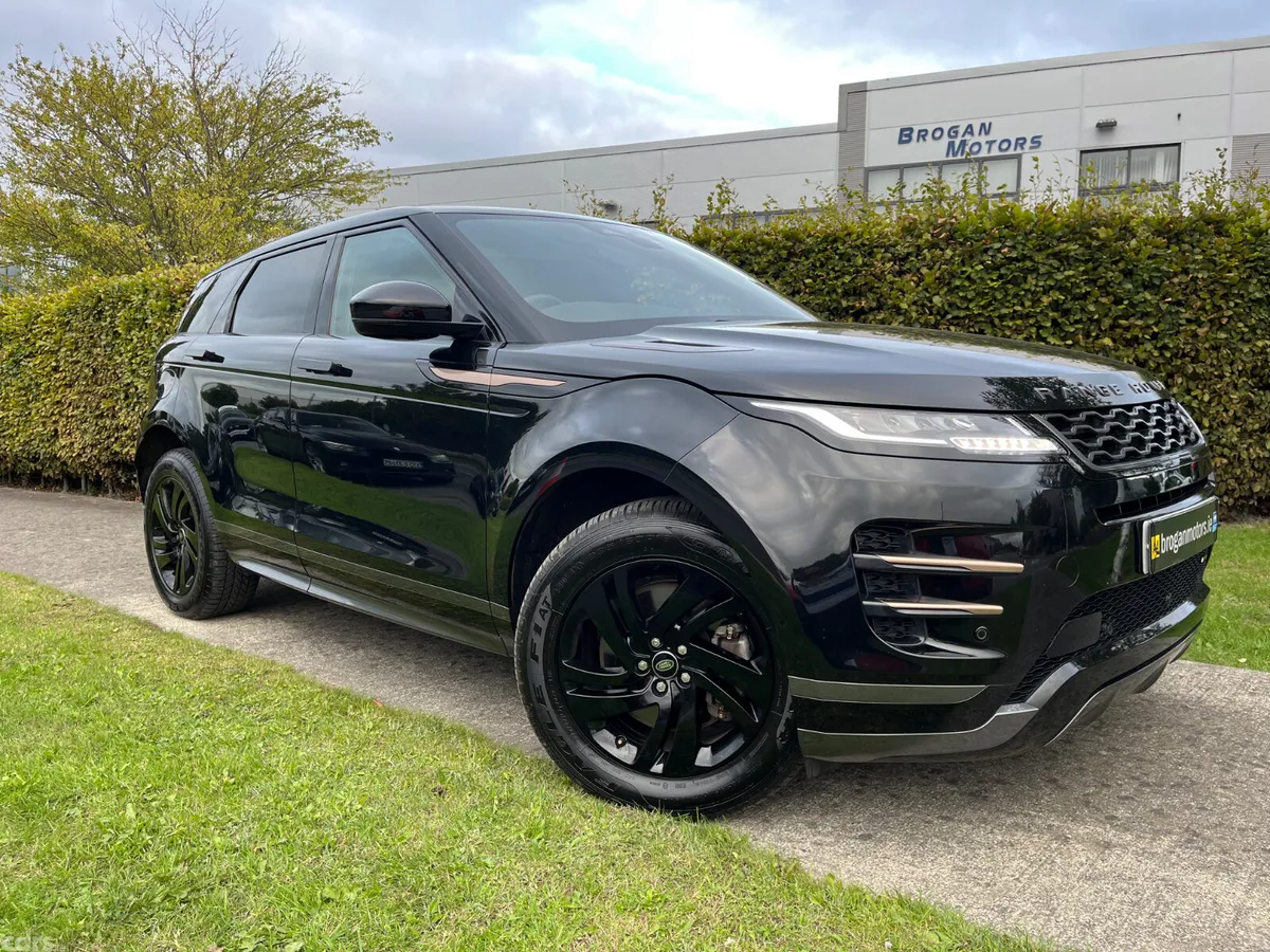 Land Rover Range Rover Evoque SUV, Petrol Plug-in Hybrid, 2022, Black