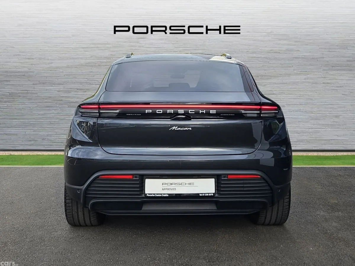 Porsche Macan SUV, Electric, 2026, Grey