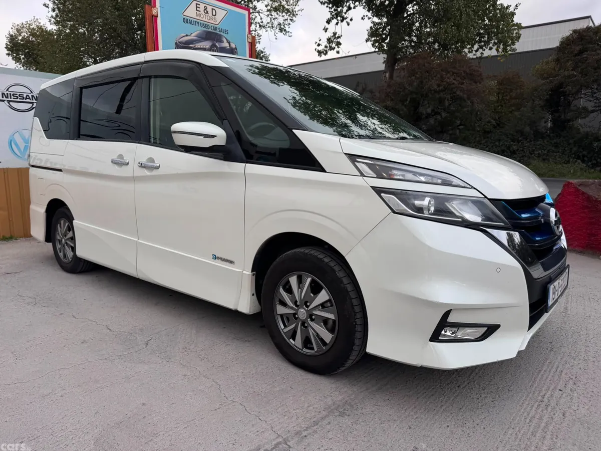 Nissan Serena MPV, Petrol Hybrid, 2019, White