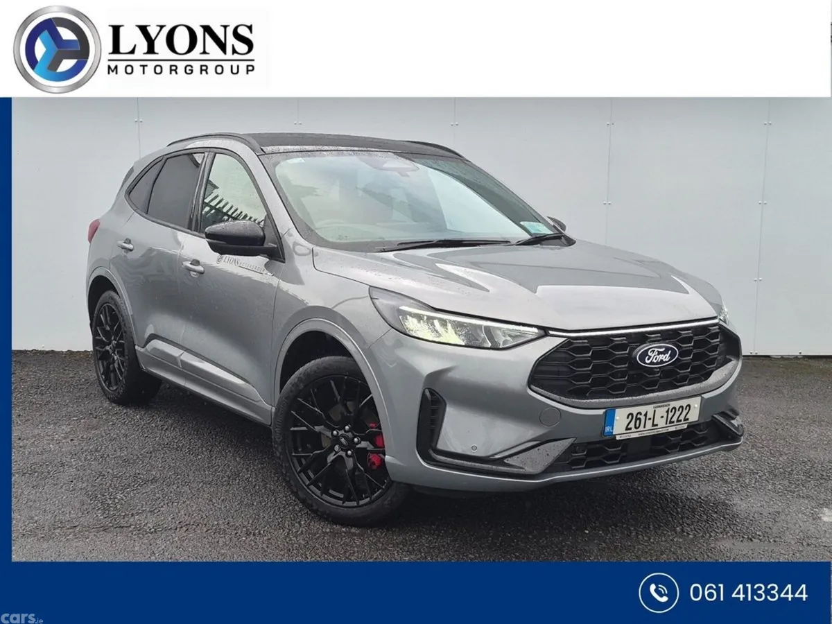 Ford Kuga SUV, Petrol Plug-in Hybrid, 2026, Grey