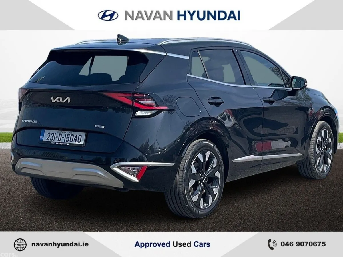 Kia Sportage SUV, Petrol Plug-in Hybrid, 2023, Black