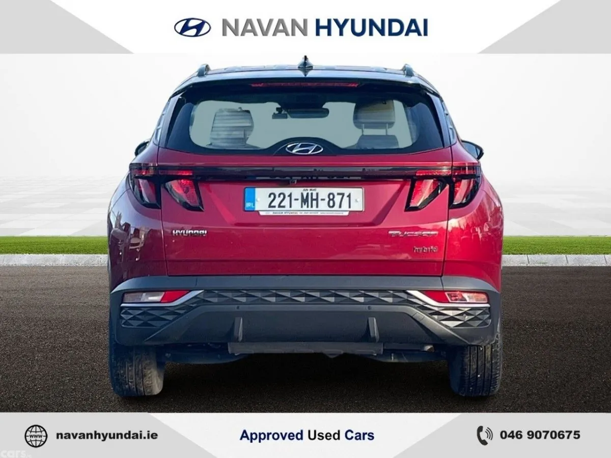 Hyundai Tucson SUV, Petrol Hybrid, 2022, Red
