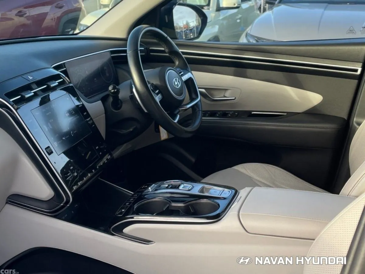 Hyundai Tucson SUV, Petrol Hybrid, 2022, Red