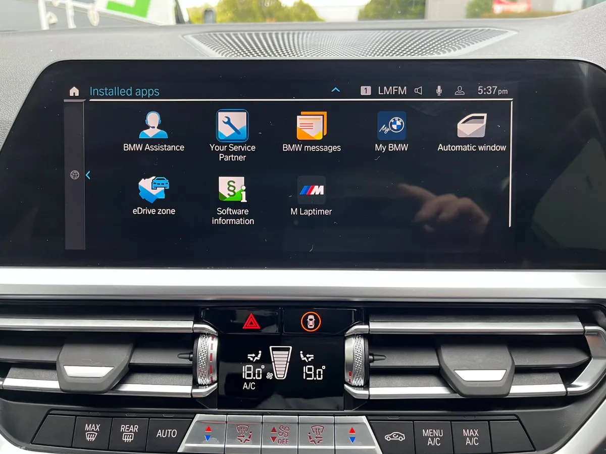 BMW 3-Series Saloon, Petrol Hybrid, 2022, Grey