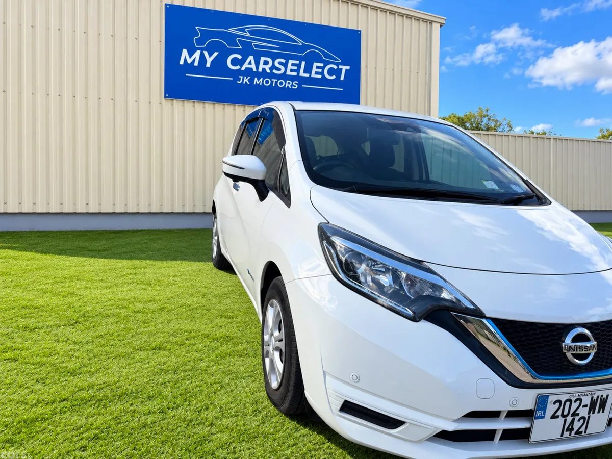 Nissan Note Hatchback, Petrol Hybrid, 2020, White