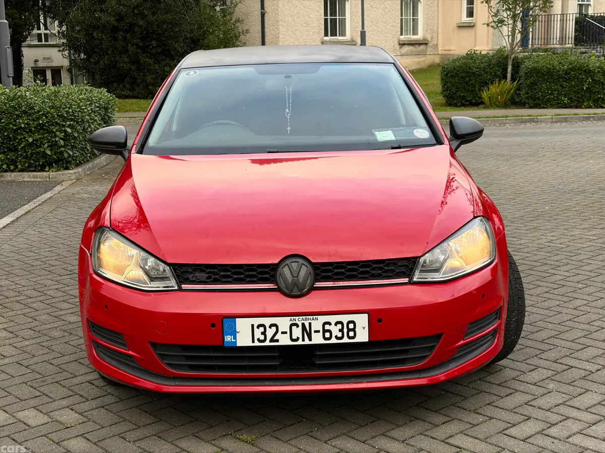 Volkswagen Golf Hatchback, Diesel, 2013, Red