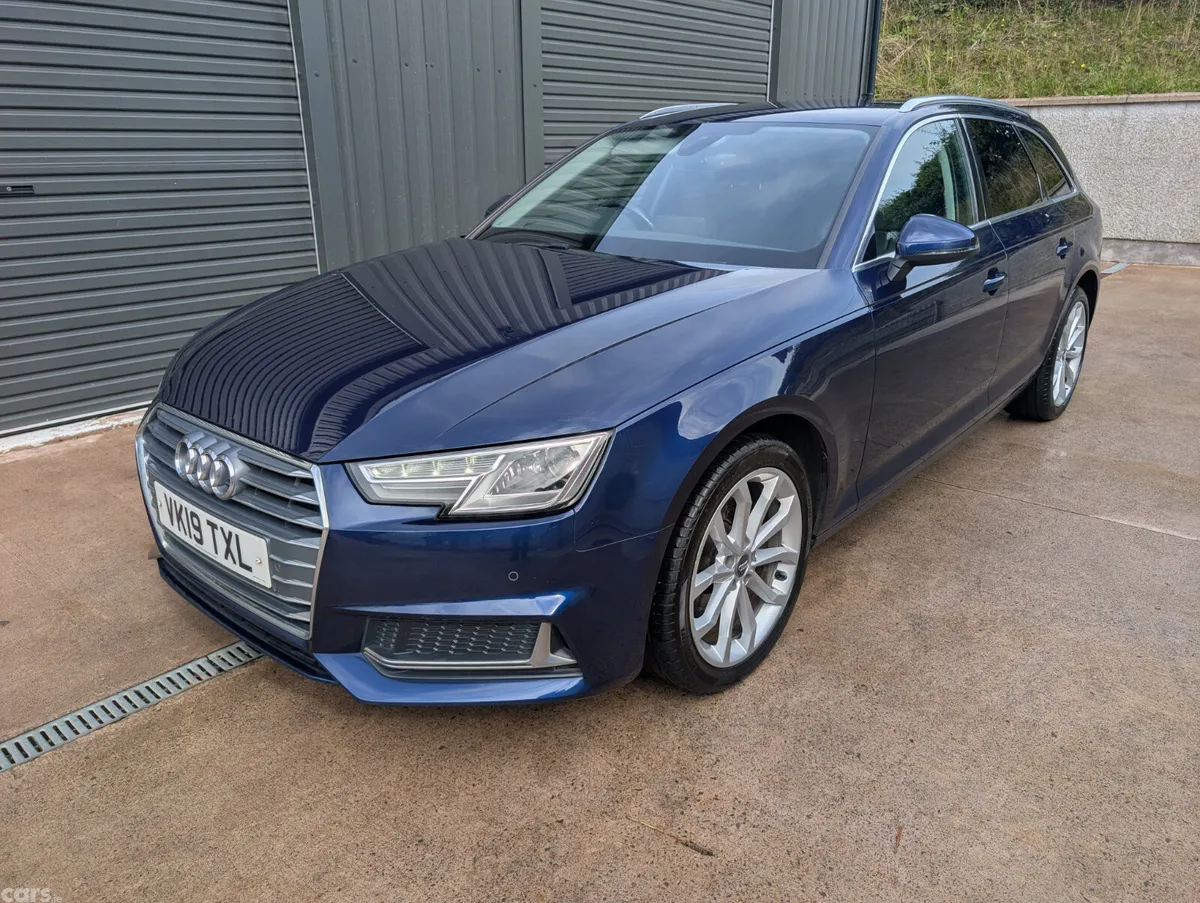 Audi A4 Estate, Diesel, 2019, Blue