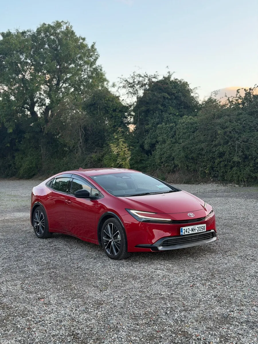 Toyota Prius Hatchback, Petrol Hybrid, 2024, Red