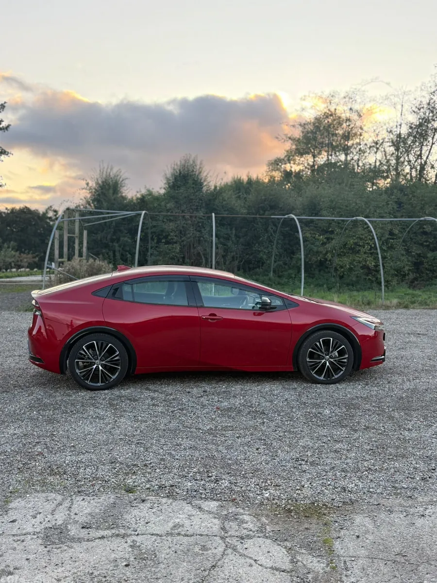 Toyota Prius Hatchback, Petrol Hybrid, 2024, Red