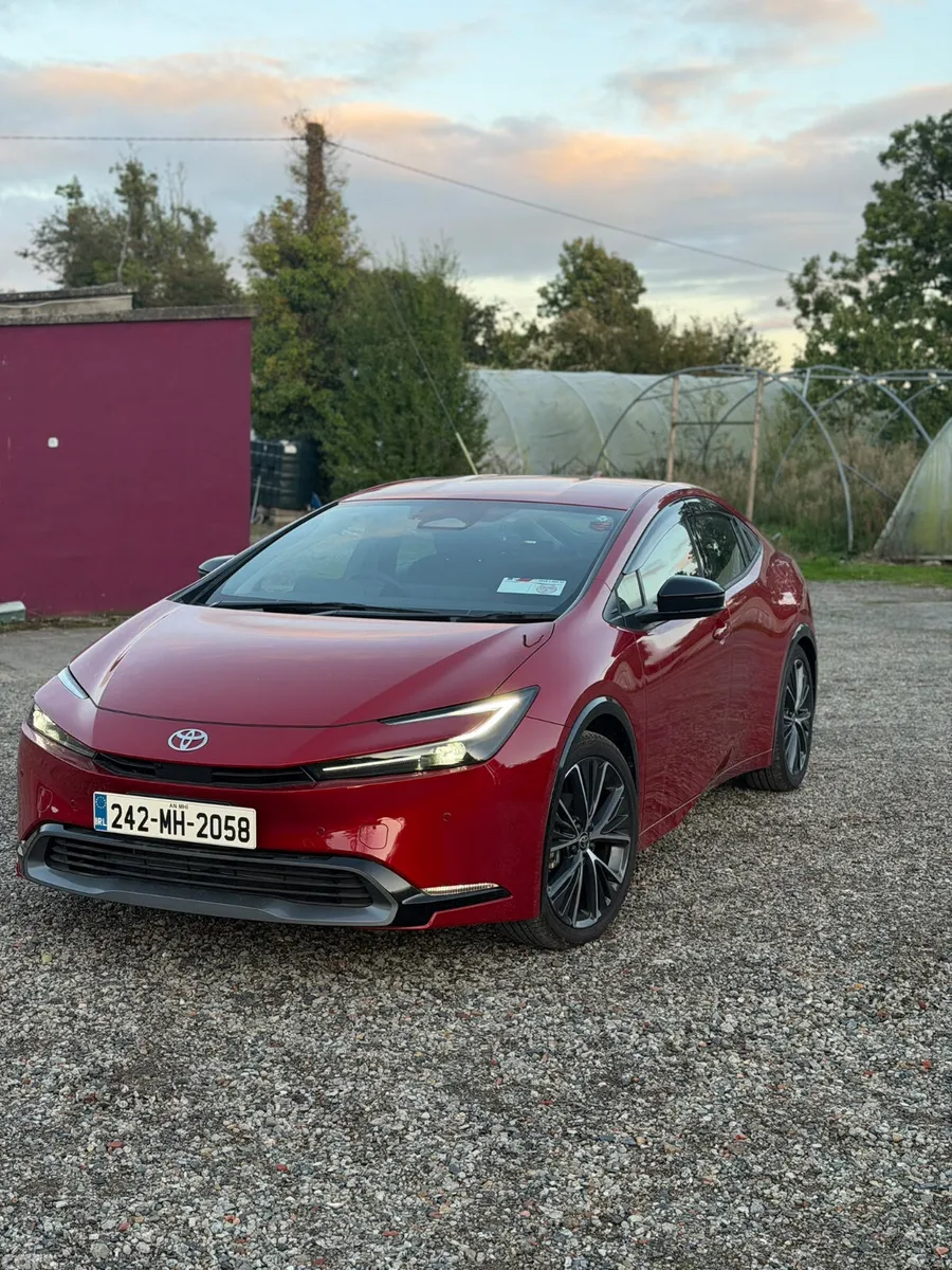 Toyota Prius Hatchback, Petrol Hybrid, 2024, Red