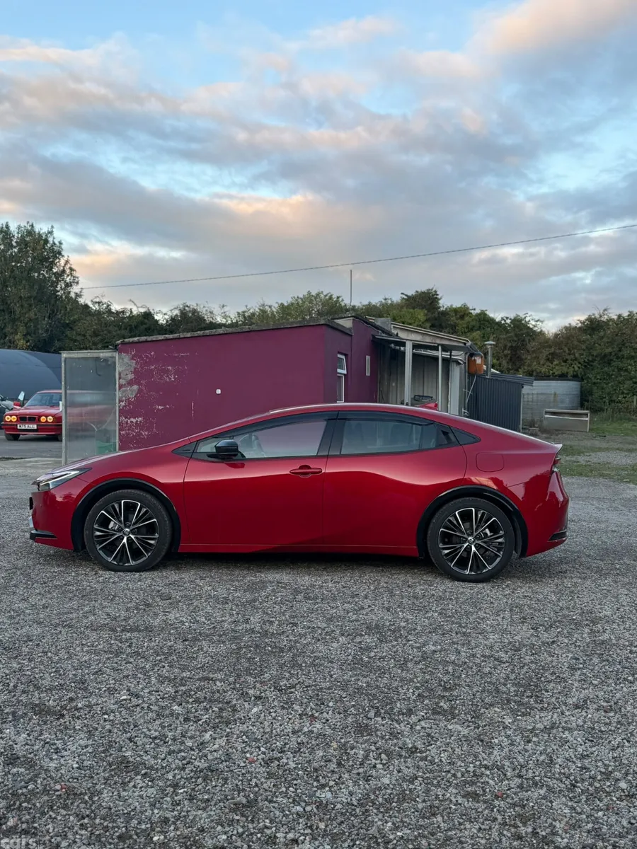 Toyota Prius Hatchback, Petrol Hybrid, 2024, Red