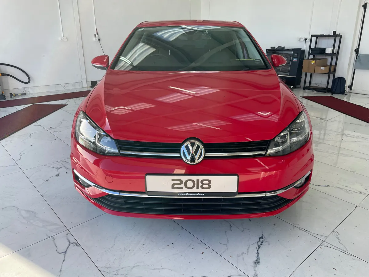Volkswagen Golf Hatchback, Petrol, 2018, Red