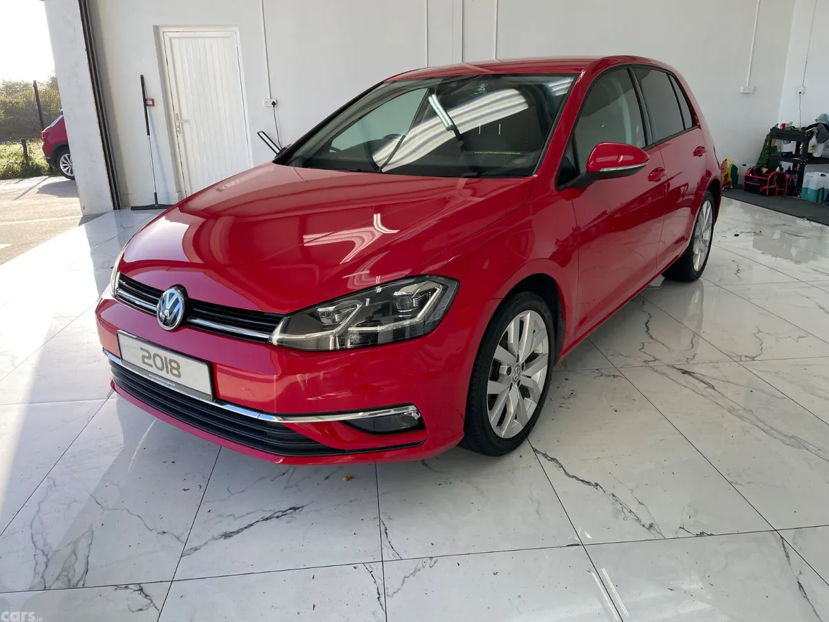 Volkswagen Golf Hatchback, Petrol, 2018, Red