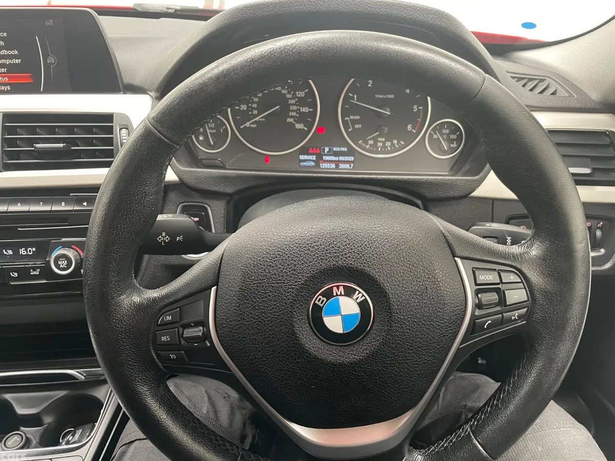 BMW 3-Series Saloon, Diesel, 2016, Red