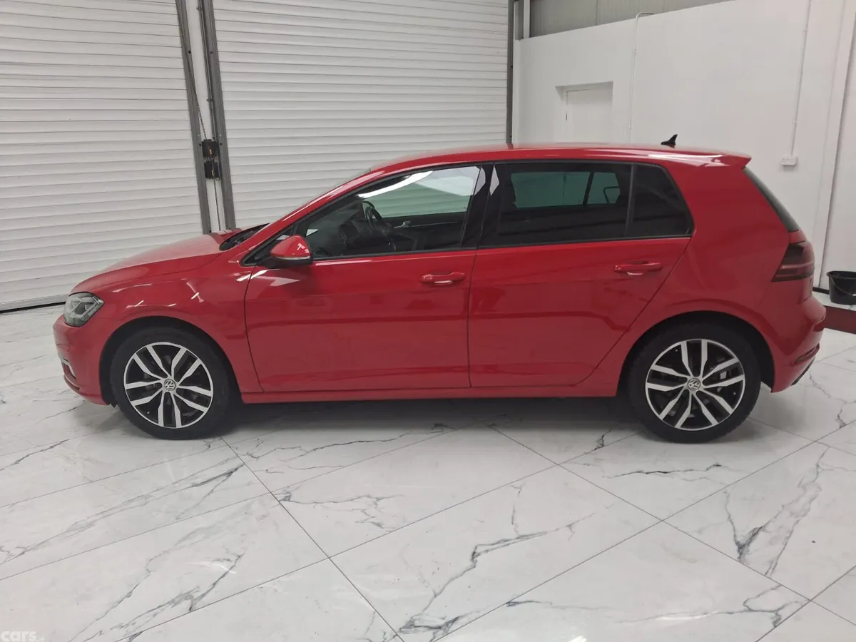Volkswagen Golf Hatchback, Petrol, 2019, Red