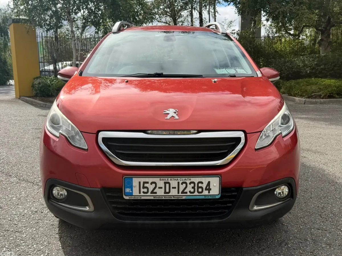 Peugeot 2008 SUV, Diesel, 2015, Red