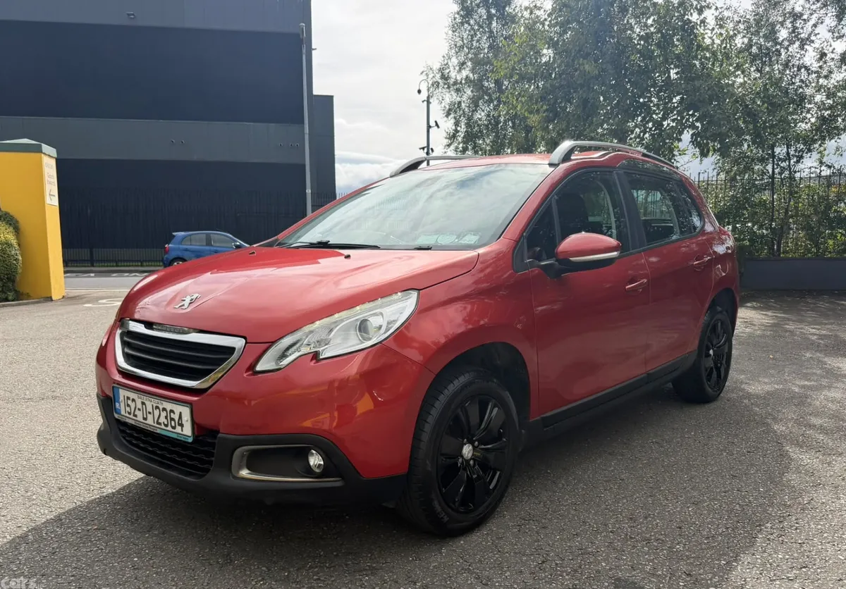 Peugeot 2008 SUV, Diesel, 2015, Red