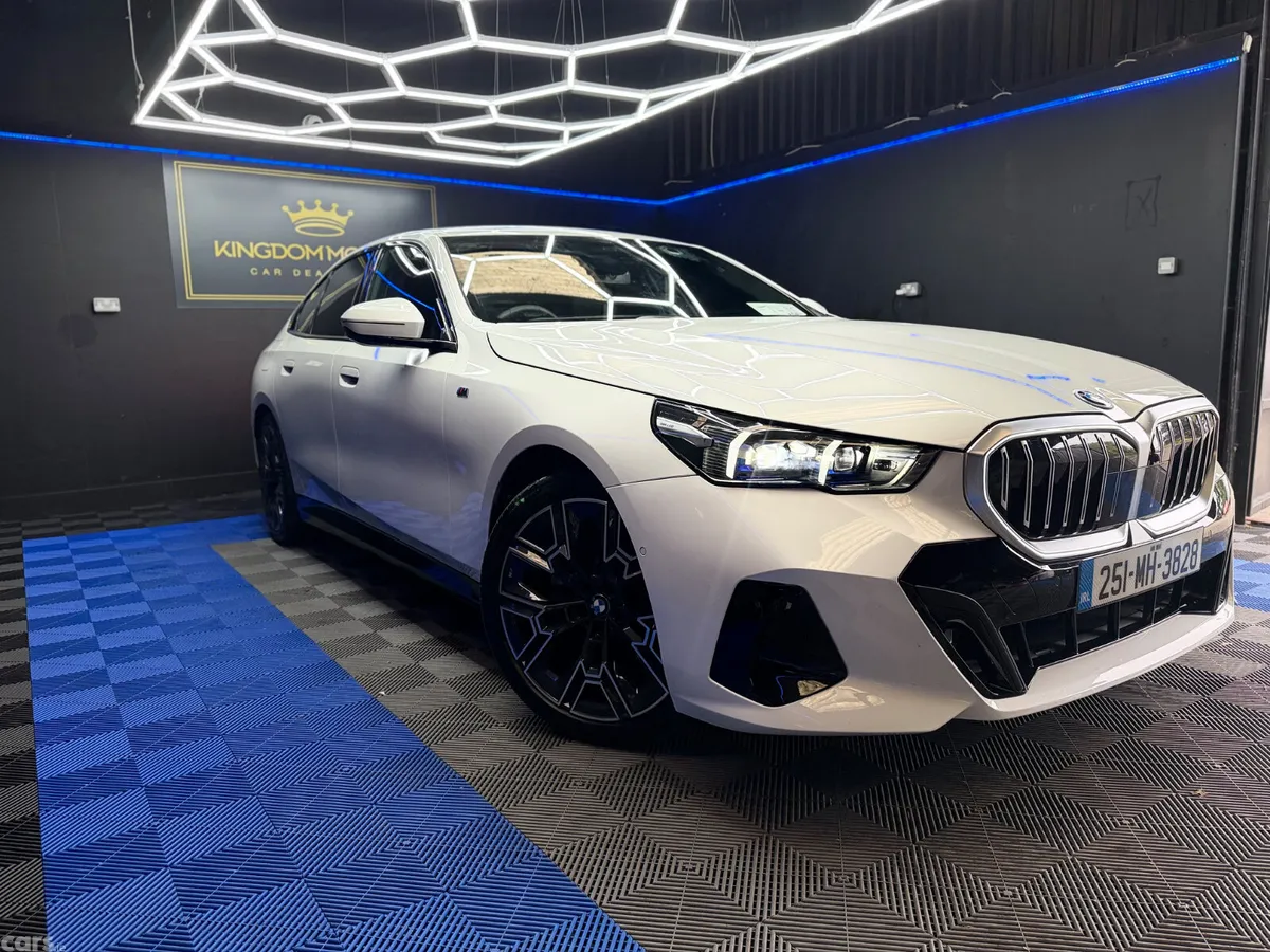BMW 5-Series Saloon, Petrol, 2025, White