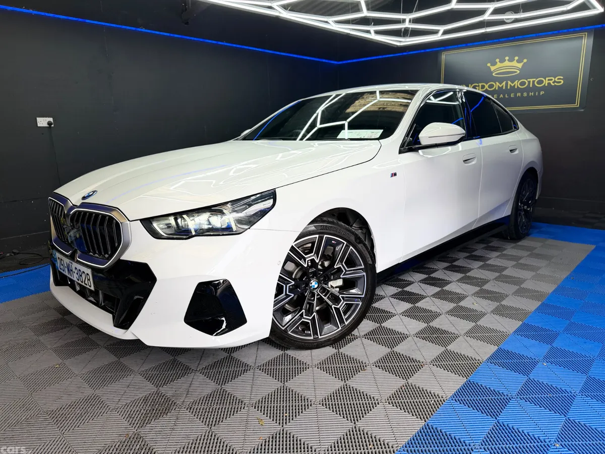 BMW 5-Series Saloon, Petrol, 2025, White