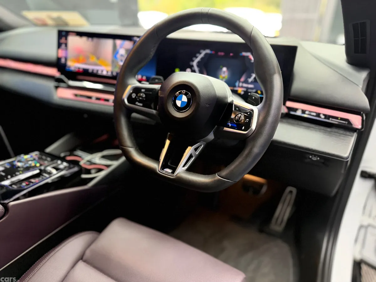 BMW 5-Series Saloon, Petrol, 2025, White