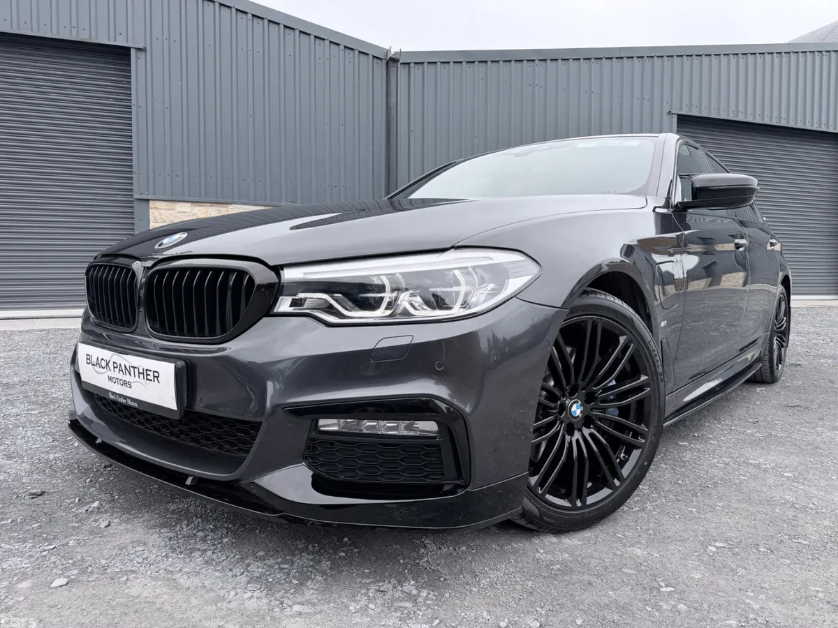 BMW 5-Series Saloon, Petrol Plug-in Hybrid, 2017, Grey